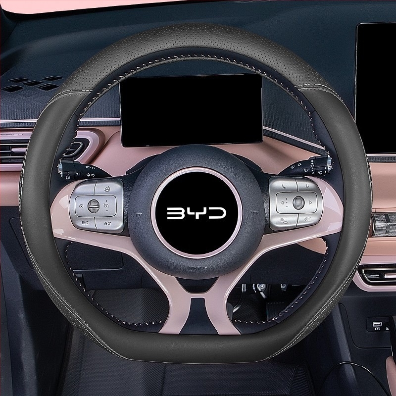 Κάλυμμα τιμονιού από τεχνητό δέρμα, υπερλεπτό, αντιολισθητικό, απλός σχεδιασμός, κατάλληλο για όλες τις εποχές, γενική εγκατάσταση