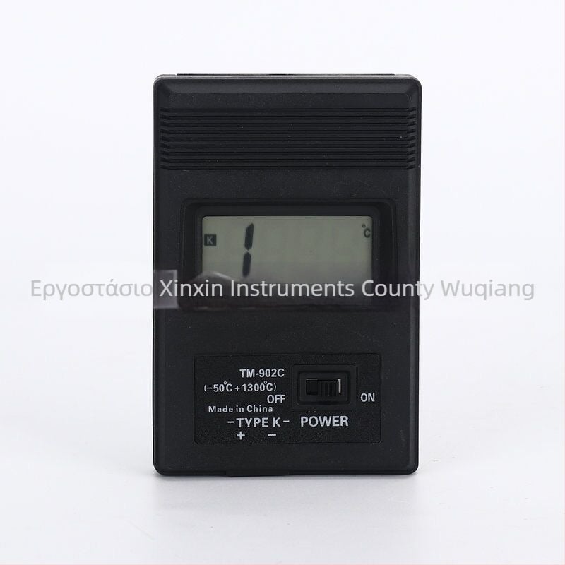 Φορητός βιομηχανικός ψηφιακός θερμόμετρο υψηλής ακρίβειας με θερμοζεύγμα και θερμικό ανιχνευτή