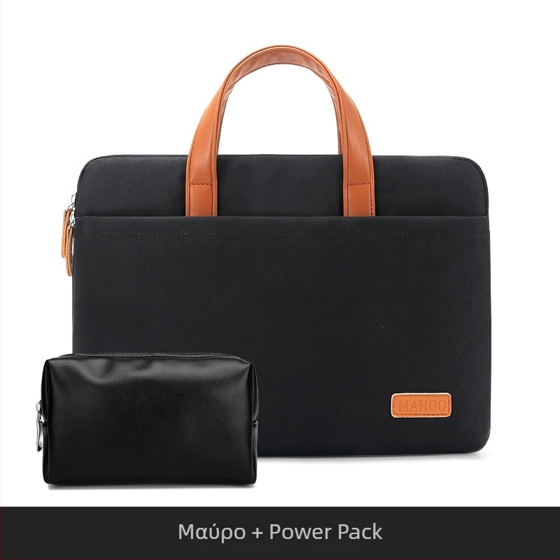 MAHOO Τσάντα για φορητό υπολογιστή, αδιάβροχη και εξαιρετικά ελαφριά, Oxford ύφασμα, νάιλον επένδυση, σταθερό σχέδιο
