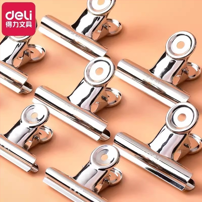 Deli μεταλλικός κλιπ - οργάνωση γραφείου για αποδείξεις και εισιτήρια