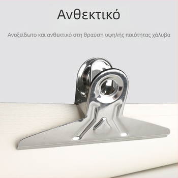 RS Μεγάλος κλιπ από ανοξείδωτο ατσάλι για την τέχνη