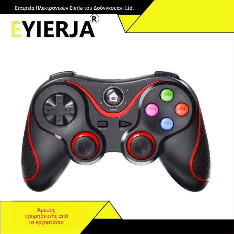 Ασύρματος Bluetooth ελεγκτής παιχνιδιών για Android και iOS κινητά τηλέφωνα, συμβατός με PC/PS3/TV, ABS υλικό, 250 g