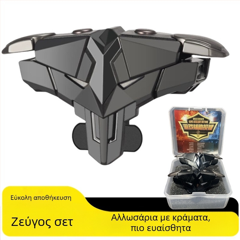 Ασύρματος ελεγκτής παιχνιδιών για κινητά με κατασκευή από ABS+κράμα, με ανάδραση ισχύος, συμβατός με Android και iPhone, μοντέλο Z4