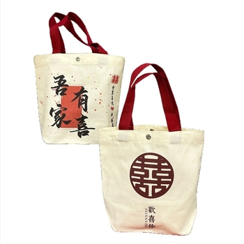 Παιδική τσάντα tote από καμβά — 55% βαμβάκι + 45% πολυεστέρας, UV ψηφιακή εκτύπωση και μεταξοτυπία, προσαρμόσιμη