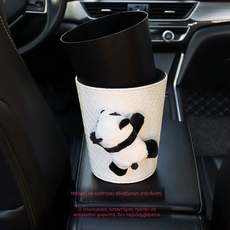 Δερμάτινο κρεμάστό κουτί χαρτοπετσετών αυτοκινήτου για την πλάτη του καθίσματος, αδιάβροχο θήκη αποθήκευσης με λαβή, παγκόσμια συμβατότητα