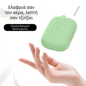 Θήκη προστασίας AirPods 4ης γενιάς, από υγρή σιλικόνη, χύτευση με έγχυση, φορητό μαλακό κάλυμμα
