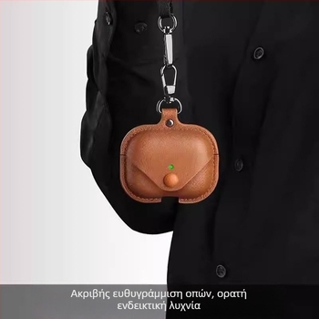 Θήκη από δέρμα με σκληρό περίβλημα για Apple iPhone 4, με λουράκι, ενσωματωμένο κάλυμμα