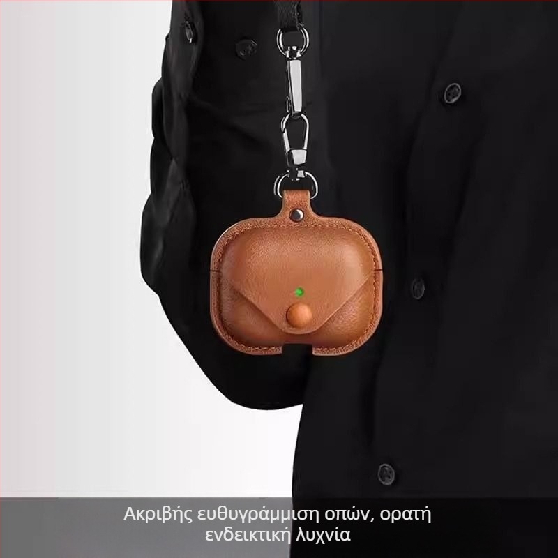 Θήκη από δέρμα με σκληρό περίβλημα για Apple iPhone 4, με λουράκι, ενσωματωμένο κάλυμμα
