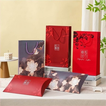 Κουτί δώρου για μεταξωτό φουλάρι με συσκευασία, κουτί συσκευασίας, 250 gsm χαρτόνι, υλικό: χαρτόνι/χαρτί, offset εκτύπωση