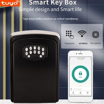 Κουτί κλειδιών με γκραφίτι BOX02, κράμα από ψευδάργυρο, μοντέρνο στυλ απλότητας, για δημόσιους χώρους, γραφεία, αποθήκες και κατοικίες