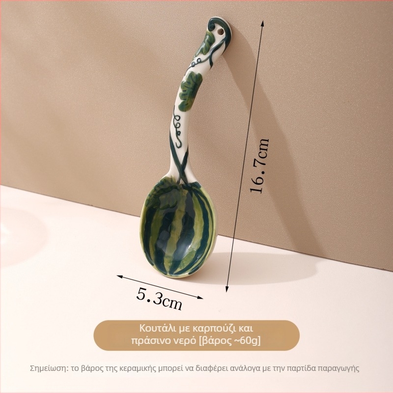 Κεραμικό κουταλάκι με μακριά λαβή και σχέδιο καρτούν για παιδιά; Υλικό: Κεραμικό • Σχέδιο: Καρτούν • Διαμόρφωση: Διαθέσιμη • Εκτύπωση λογοτύπου: Ναι