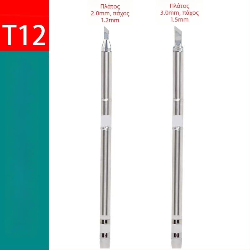 Άκρη μαχαιριού T12 για σταθμό συγκόλλησης FX-951/T12-A X — λεπτή άκρη για επισκευές κινητών τηλεφώνων