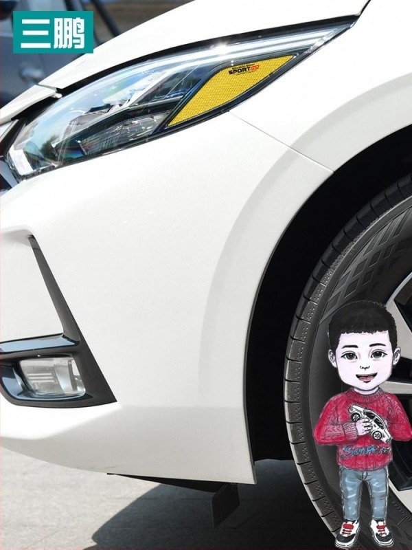 Αυτοκόλλητο για το αμάξωμα του αυτοκινήτου, Sanpeng PVC, προέλευση Κίνα, δυνατότητα παραμετροποίησης, ισχυρή πρόσφυση