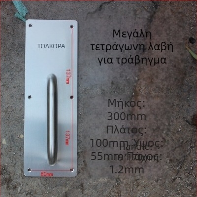 Ανοξείδωτη λαβή πόρτας πυρασφάλειας και πόρτας με τράβηγμα, με μεταξωτό φινίρισμα, προσαρμογή παραγωγής, μοντέρνος μινιμαλισμός