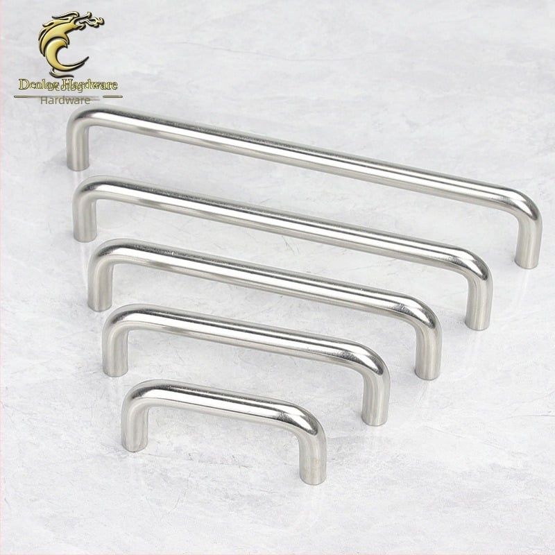 Λαβή επίπλων U-σχήματος από ανοξείδωτο χάλυβα 304/201 για ντουλάπες, συρτάρια και πόρτες επίπλων – επιχρωμιωμένη επιφάνεια, μοντέρνο μινιμαλιστικό σχέδιο