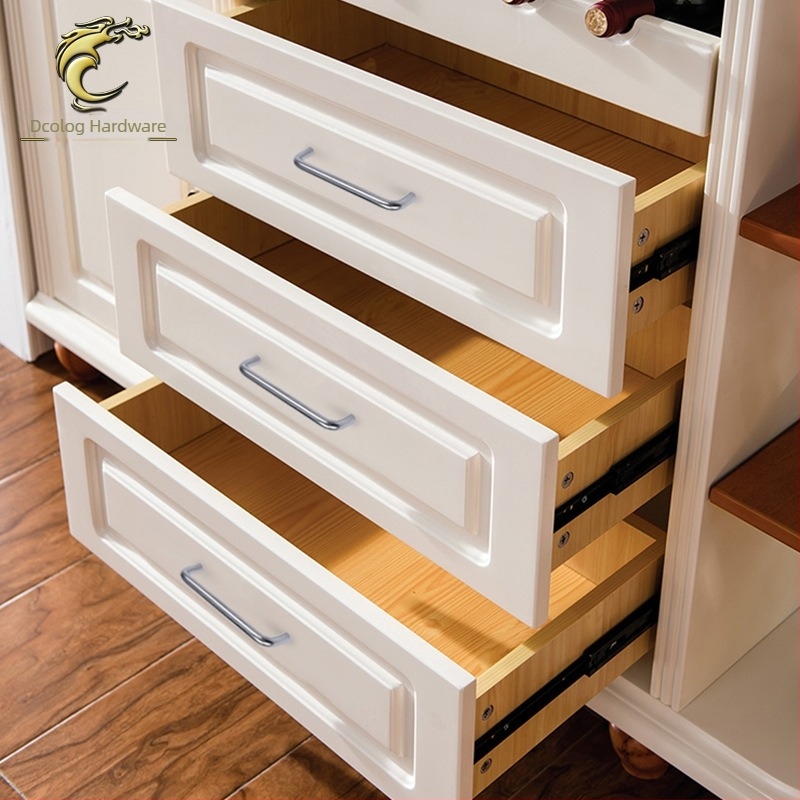 Λαβή επίπλων U-σχήματος από ανοξείδωτο χάλυβα 304/201 για ντουλάπες, συρτάρια και πόρτες επίπλων – επιχρωμιωμένη επιφάνεια, μοντέρνο μινιμαλιστικό σχέδιο