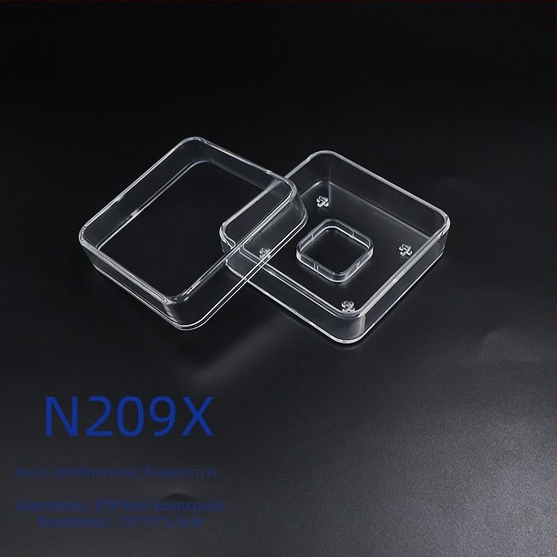 Δοκιμαστής διακοπτών πληκτρολογίου από κρυστάλλινο PC, μηχανικός άξονας με πράσινο άξονα, υποστηρίζει 4+ ασύρματες συσκευές και προσαρμοζόμενη θήκη καπακιών πλήκτρων