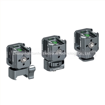 Τρικεφαλής βραχίονας γρήγορης τοποθέτησης για μηχανές χωρίς καθρέφτη, από κράμα αλουμινίου, με βάση παν-tilt και εξωτερική κρύα μπότα