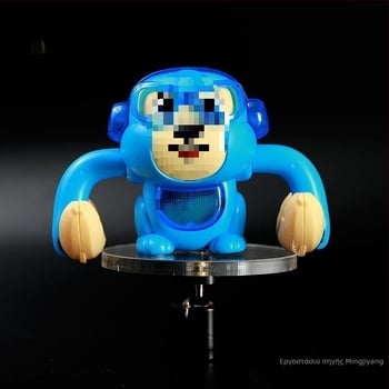 Ακρυλικός δίσκος για φωτογράφηση με στήριγμα φωτισμού