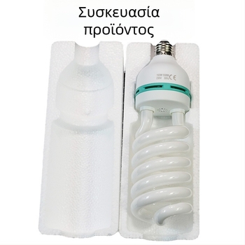 Επαγγελματικό φως φωτογραφίας για ζωντανή μετάδοση, κεφαλή λαμπτήρα E27, λευκό φως 5000K, τάση 110–220V, εμβέλεια 5 μ.