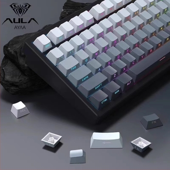 Σετ καπακιών πλήκτρων Aula Wolf Spider, ABS, ενσύρματο, 136 πλήκτρα, χωρίς φωτισμό