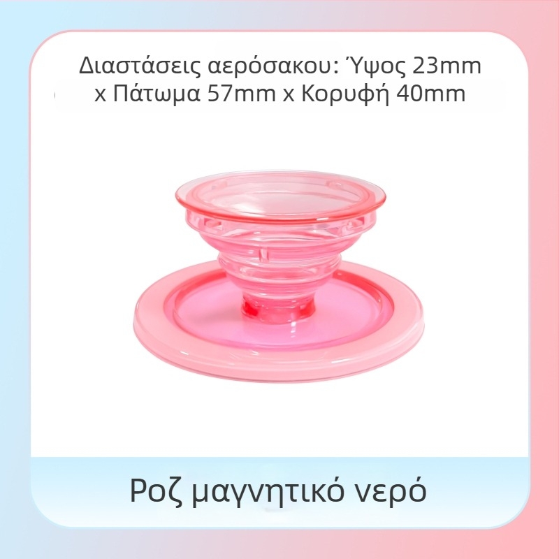 Snap-on βάση τηλεφώνου για γραφείο, διαφανής σειρά, μοντέλο 01, TPU+ABS, για Apple και Android