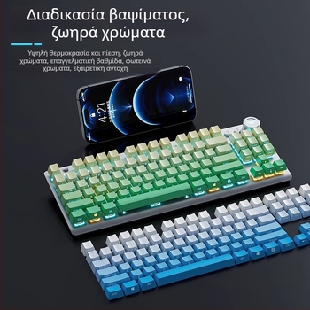 GLZ ABS πλαστικά καλύμματα πλήκτρων για καθολικά πληκτρολόγια – πλήρες σετ