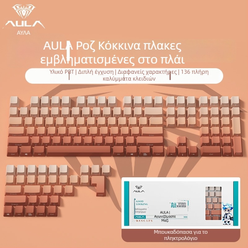 GLZ ABS πλαστικά καλύμματα πλήκτρων για καθολικά πληκτρολόγια – πλήρες σετ