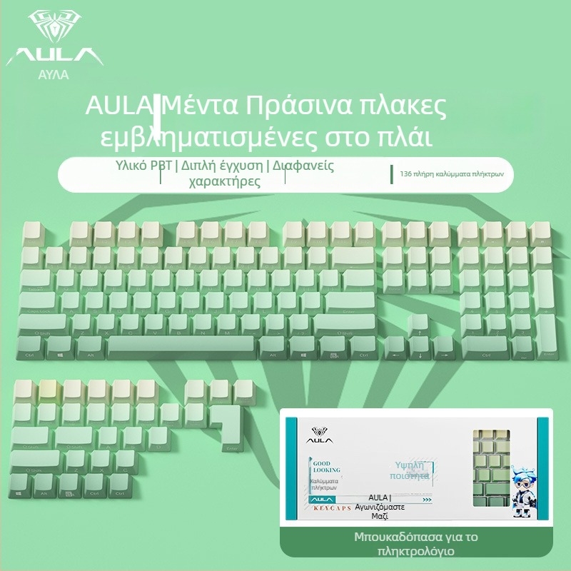 GLZ ABS πλαστικά καλύμματα πλήκτρων για καθολικά πληκτρολόγια – πλήρες σετ