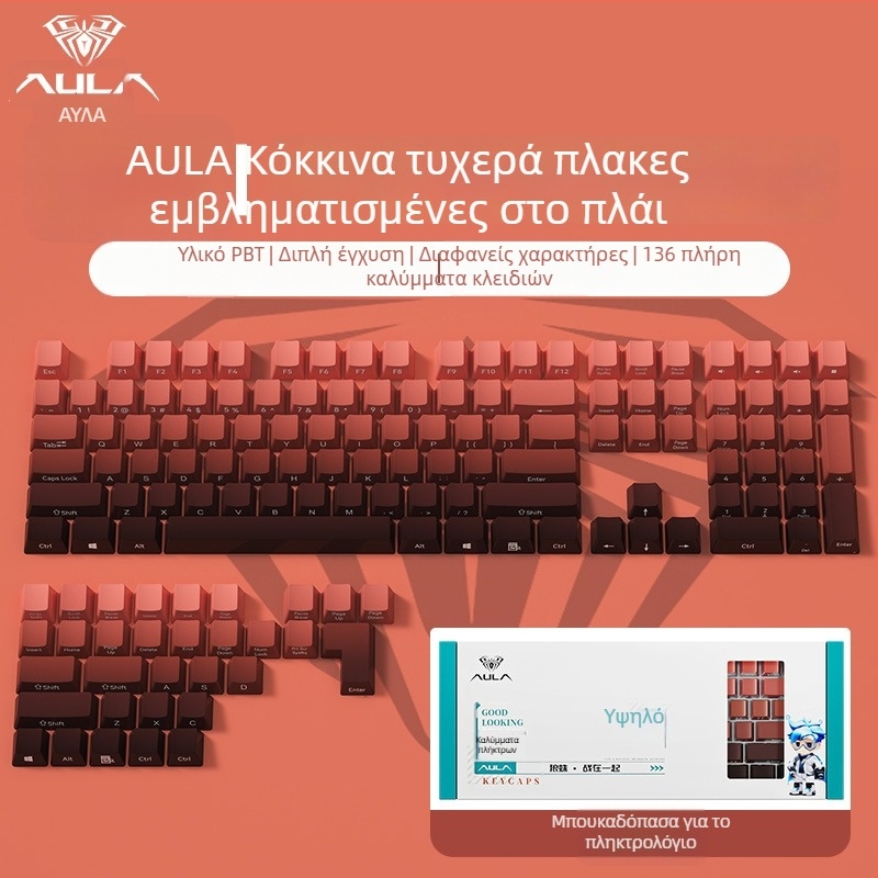 GLZ ABS πλαστικά καλύμματα πλήκτρων για καθολικά πληκτρολόγια – πλήρες σετ