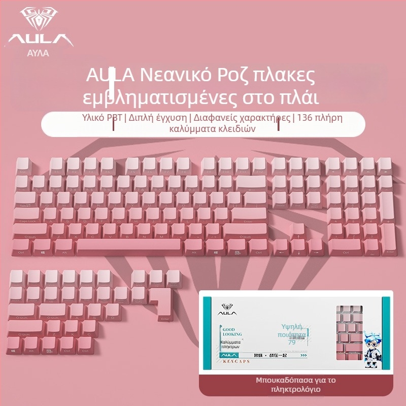 GLZ ABS πλαστικά καλύμματα πλήκτρων για καθολικά πληκτρολόγια – πλήρες σετ