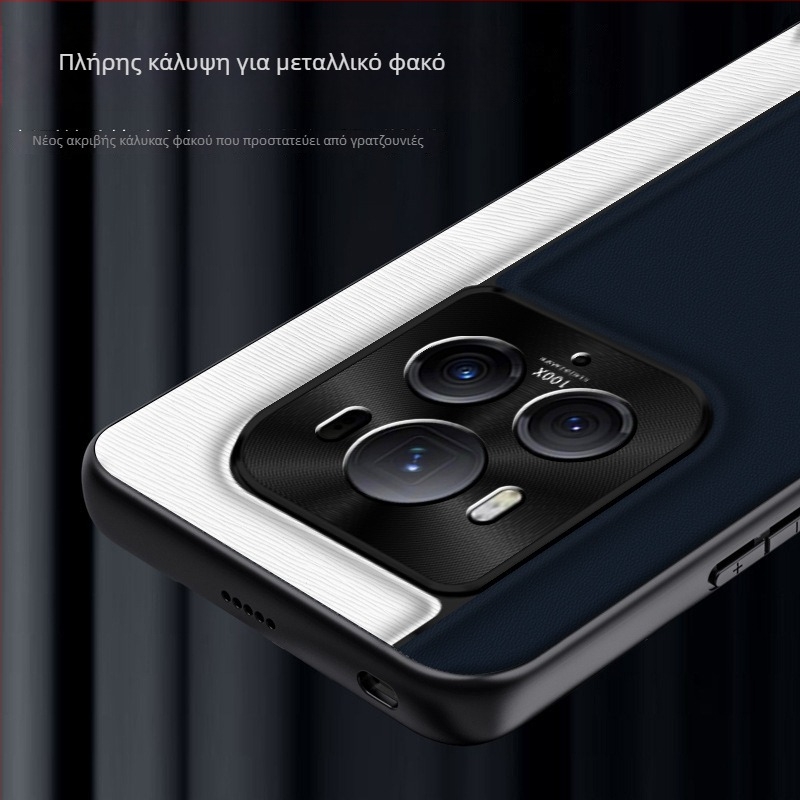 Θήκη τηλεφώνου QML για Honor Magic6Pro, από τεχνητό δέρμα, ματ φινίρισμα, καρό σχέδιο, προστασία από πτώσεις