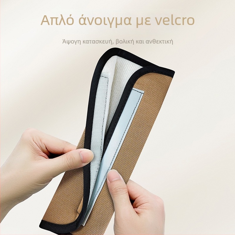 BearCouple Σετ προστατευτικής ζώνης για παιδιά αυτοκινήτου με προστασία λαιμού, ρυθμιστής ζώνης, επέκταση ζώνης, προστατευτική πλάκα και κάλυμμα ζώνης — προσαρμογή, δυνατότητα εκτύπωσης λογότυπου