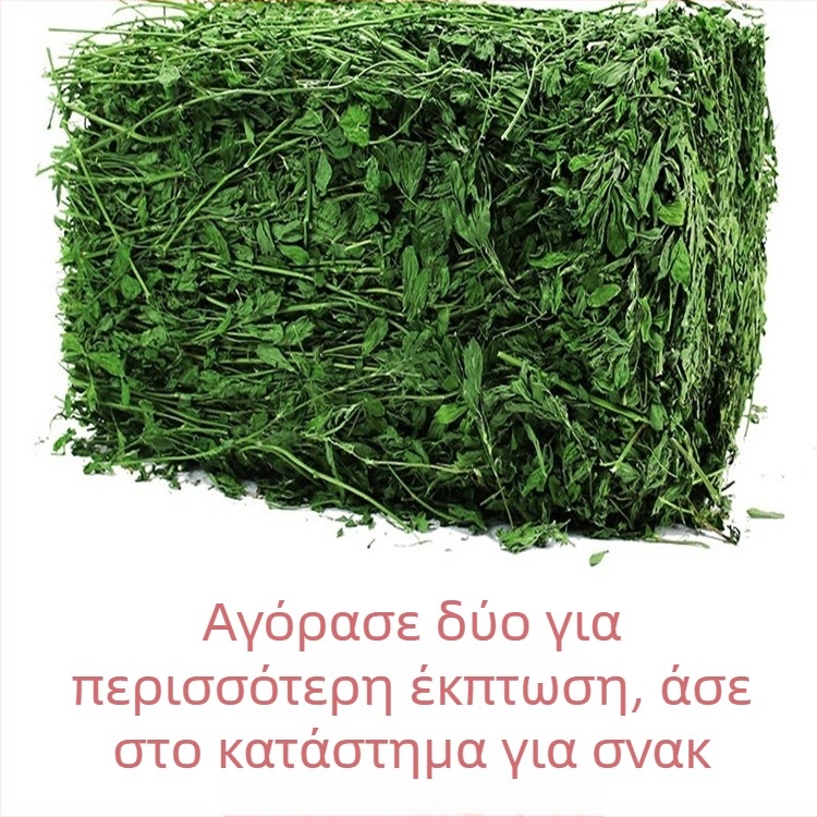Υγρή τροφή από σανό αλφάλφα για ενήλικα κουνέλια, γουίνι πιγκς και χιντζίλες