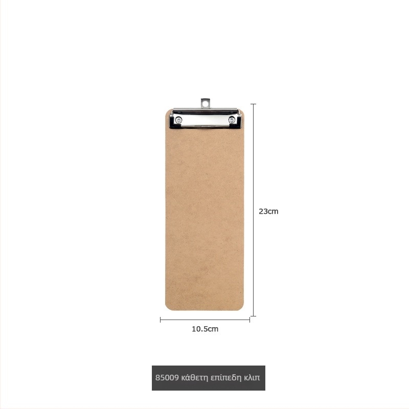 Κλιπ για πίνακα γραφής με παχιά ξύλινη βάση – μονοκόρυφος σφιγκτήρας, δυνατότητα προσαρμογής, εκτυπωμένο λογότυπο, αδειοδοτούμενη ιδιωτική ετικέτα