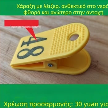 Κλιπ αριθμού παραγγελίας εστιατορίου, ABS υλικό, κωδικός JD00008, Χωρίς μάρκα, Μοντέλο: Άλλο