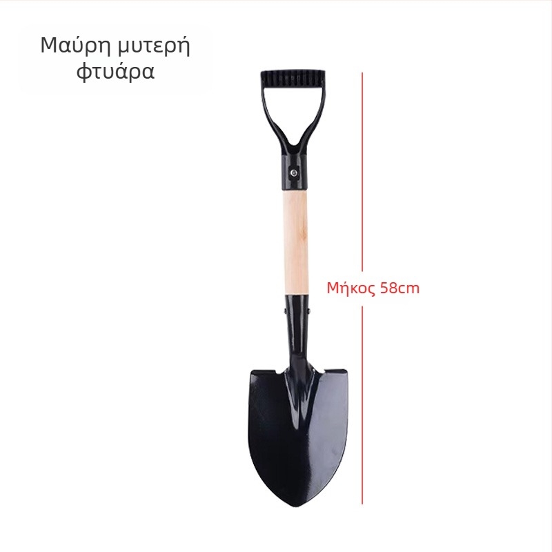 Κηπουρικό φτυάρι Xiangyu – σκλήρυνμένος χάλυβας μανγκάνου, χαλάρωση του εδάφους για φύτευση λαχανικών