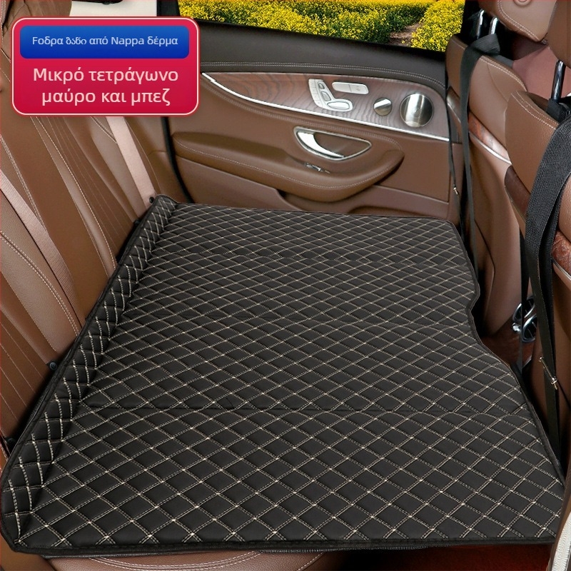 Πτυσσόμενο μη φουσκωτό στρώμα αυτοκινήτου για πίσω κάθισμα – ανάπαυση κατά το ταξίδι, γενική εφαρμογή, μέγιστο φορτίο 600 kg