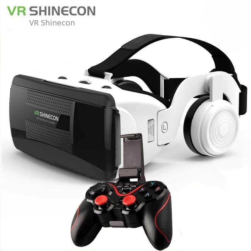 VR γυαλιά όλα σε ένα με συμβατότητα με κινητά για 3D κινηματογράφο και παιχνίδια