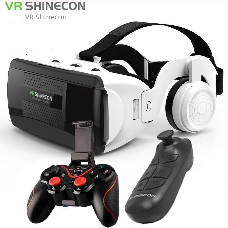 VR γυαλιά όλα σε ένα με συμβατότητα με κινητά για 3D κινηματογράφο και παιχνίδια