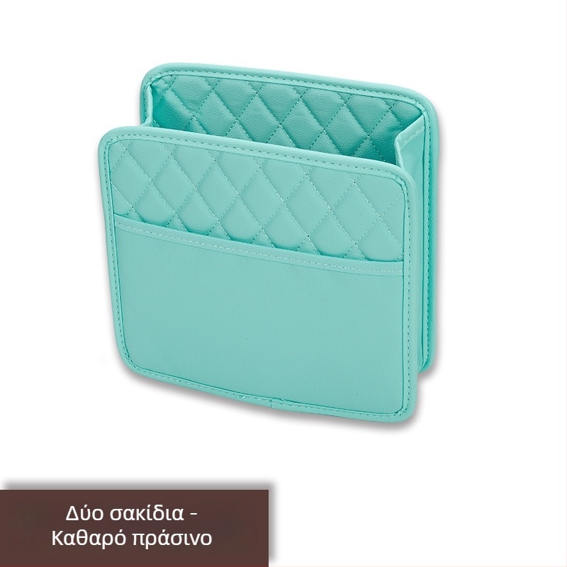 Δερμάτινη τσάντα αποθήκευσης για το πίσω κάθισμα αυτοκινήτου, τύπος κρεμάσματος, προσαρμοστική λειτουργία, δυνατότητα παραμετροποίησης