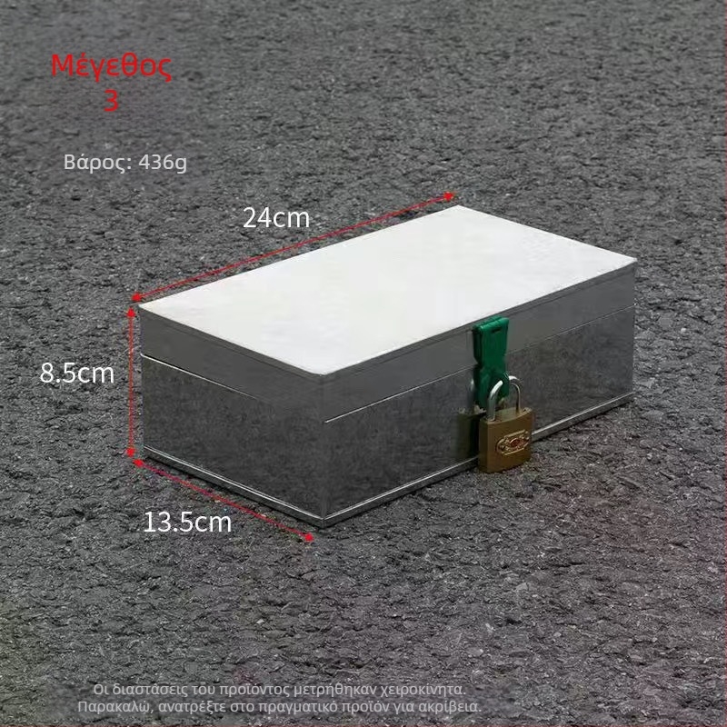 Μεταλλικό κουτί εργαλείων και κουτί αποθήκευσης