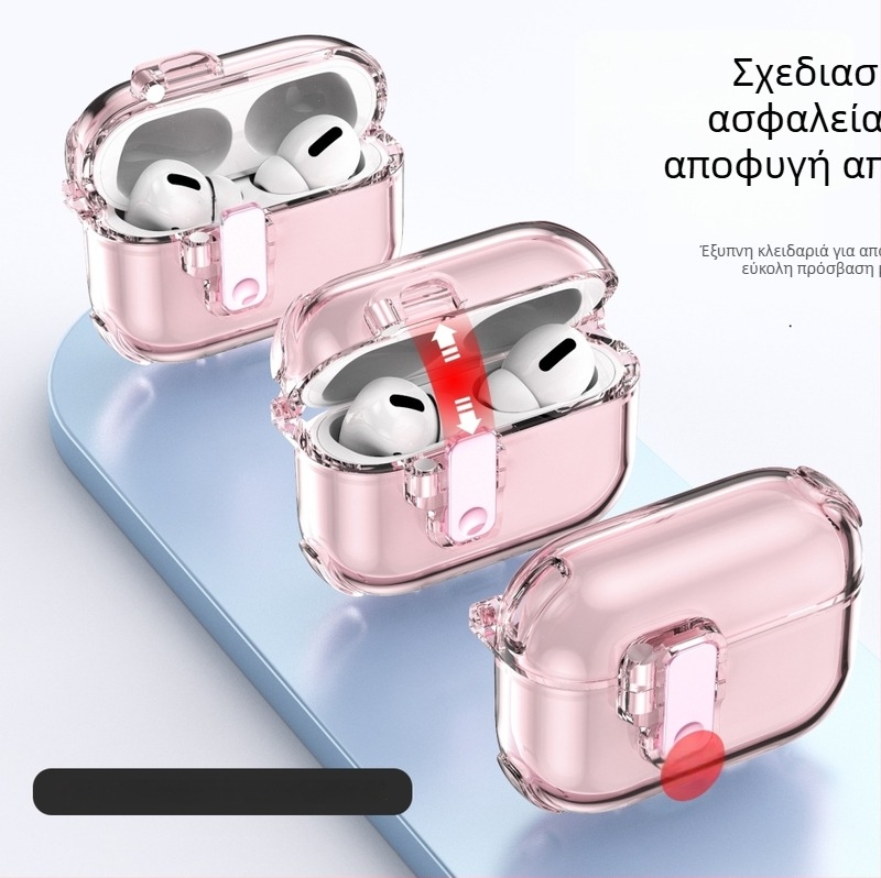 Θήκη προστασίας AirPods TPU, μαλακό περίβλημα, καθολικός σχεδιασμός, ηλεκτροπλατίωσης φινίρισμα, συμβατή με Apple AirPods