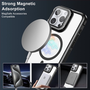 Qiying ακρυλική βάση καθρέφτη για iPhone 16 Pro και MagSafe μαγνητική θήκη για iPhone 14 Pro