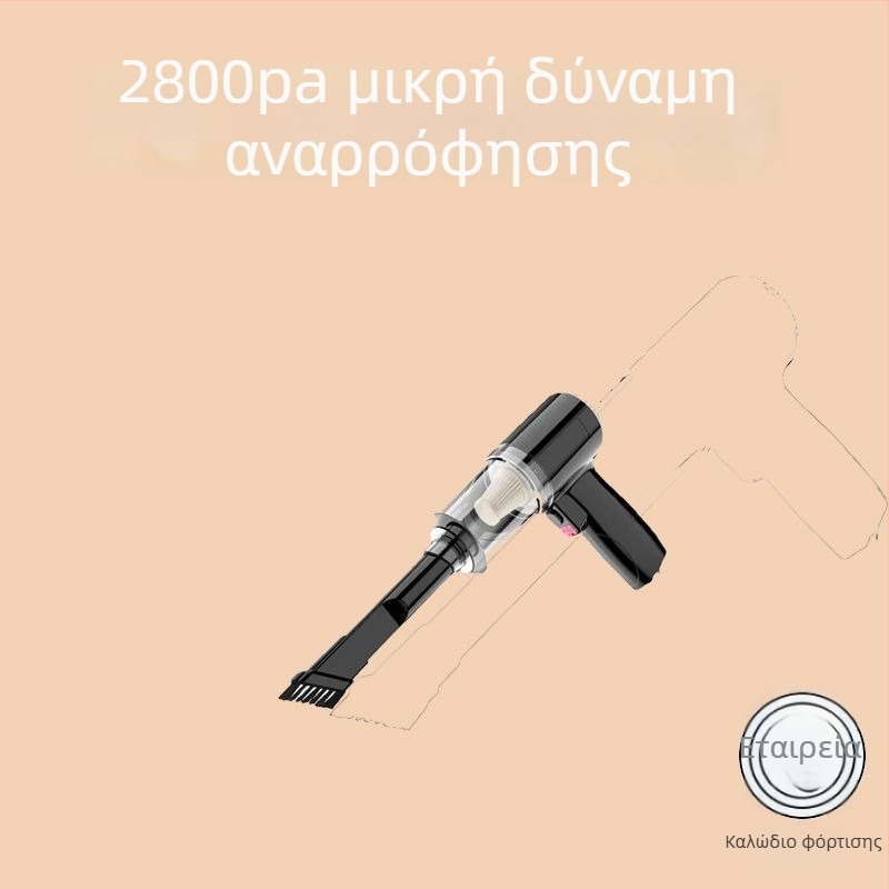 Φορητή χειροκίνητη ηλεκτρική σκούπα 4545 – Ασύρματη επαναφορτιζόμενη, ≤36V, 110W, 2300Pa