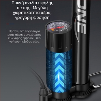 Χειροκίνητη αντλία ποδηλάτου Mingzong, κωδικός προϊόντος Ltao863067395496, μη εισαγόμενο