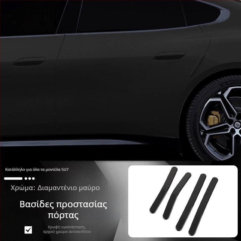 Λωρίδα πόρτας κατά πρόσκρουσης, μοντέλο Su7, ABS υλικό, συμβατό με Xiaomi