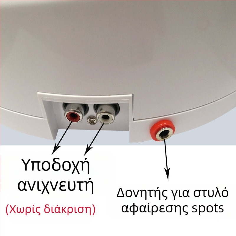 Anisa Υπερηχητικό Σύστημα Ομορφιάς με κεφαλή προσώπου και ματιών, θερμική κεφαλή, IPX8 Αδιάβροχο, φορητό, χωρίς ενσωματωμένη μπαταρία