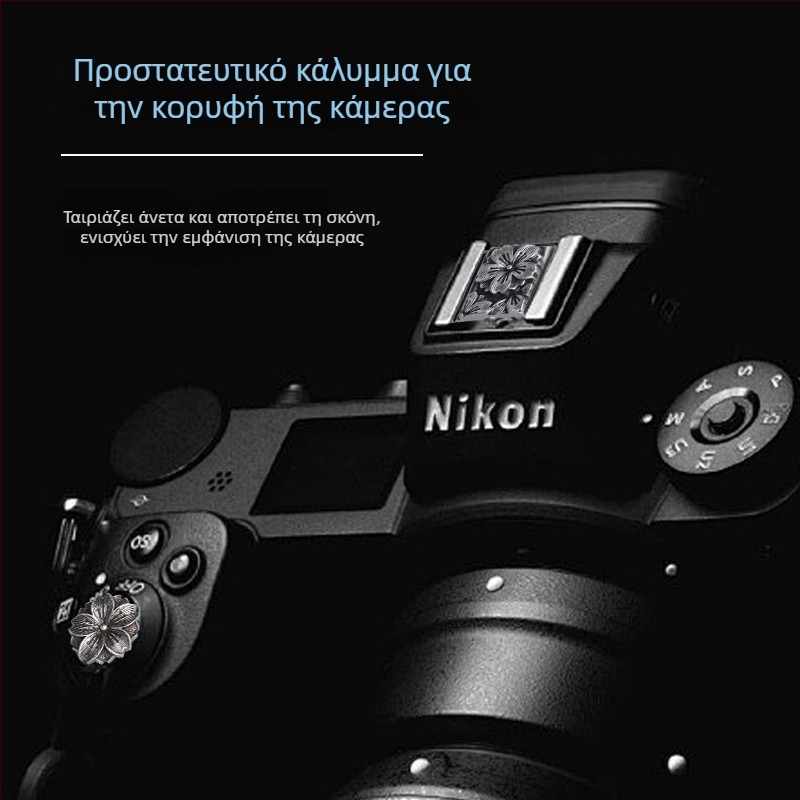 Κάλυμμα ζεστής επαφής κάμερας, συμβατό με Leica, Fuji, Nikon, Canon, Sony και Ricoh GR, με παγκόσμιο νήμα, προστασία από σκόνη, OEM επεξεργασία, συσκευασμένο σε διαφανή ZIP σακούλα