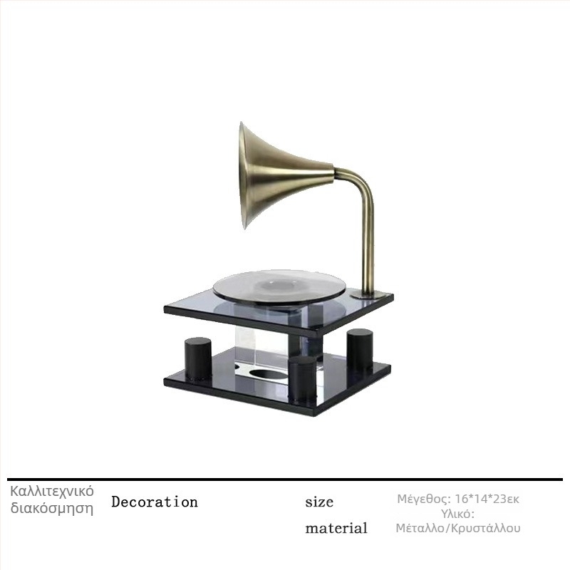 Γλυπτό διακόσμητικό για το σαλόνι, μοντέρνο μινιμαλιστικό niche τέχνης, σχέδιο με ανοιχτό πλέγμα, υλικό από τεχνητό κρύσταλλο